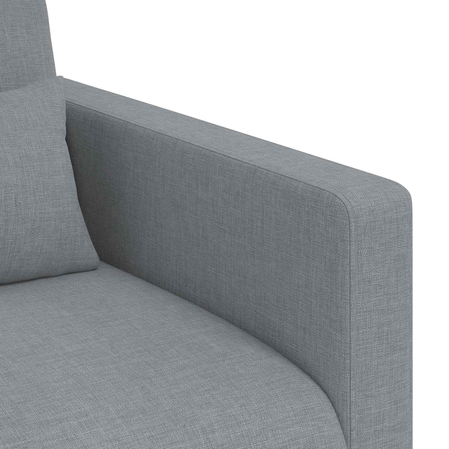 vidaXL Σετ Καναπέ 2 pcs Ανοιχτό γκρι 139 x 78 x 80 εκ ύφασμα