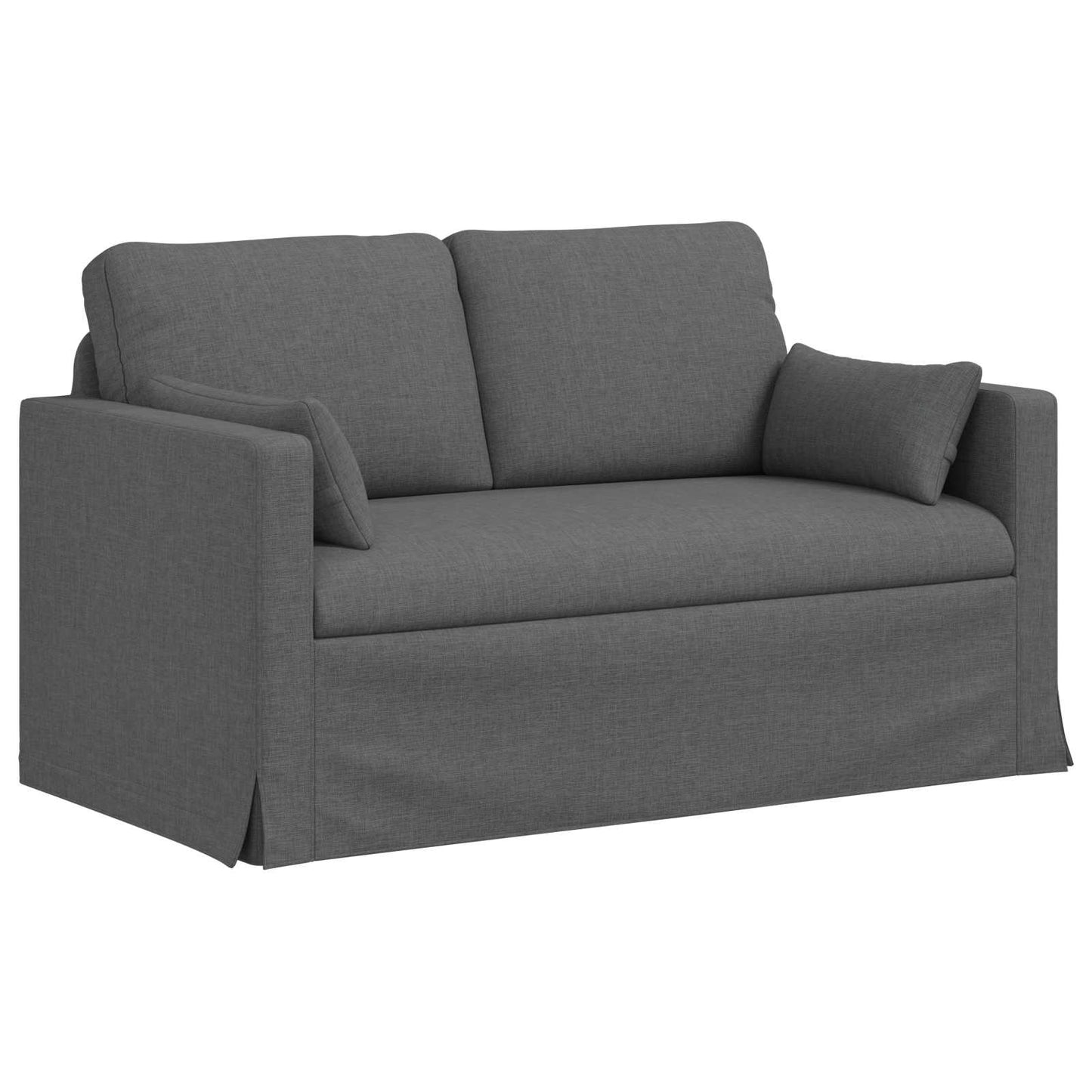 vidaXL Σετ Καναπέ 2 pcs Σκούρο Γκρι 139 x 78 x 80 εκ ύφασμα
