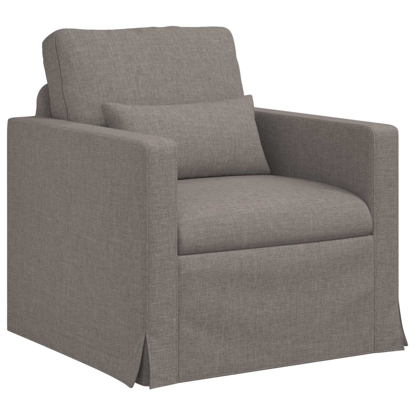 vidaXL Σετ Καναπέ 2 pcs Taupe 139 x 78 x 80 εκ ύφασμα