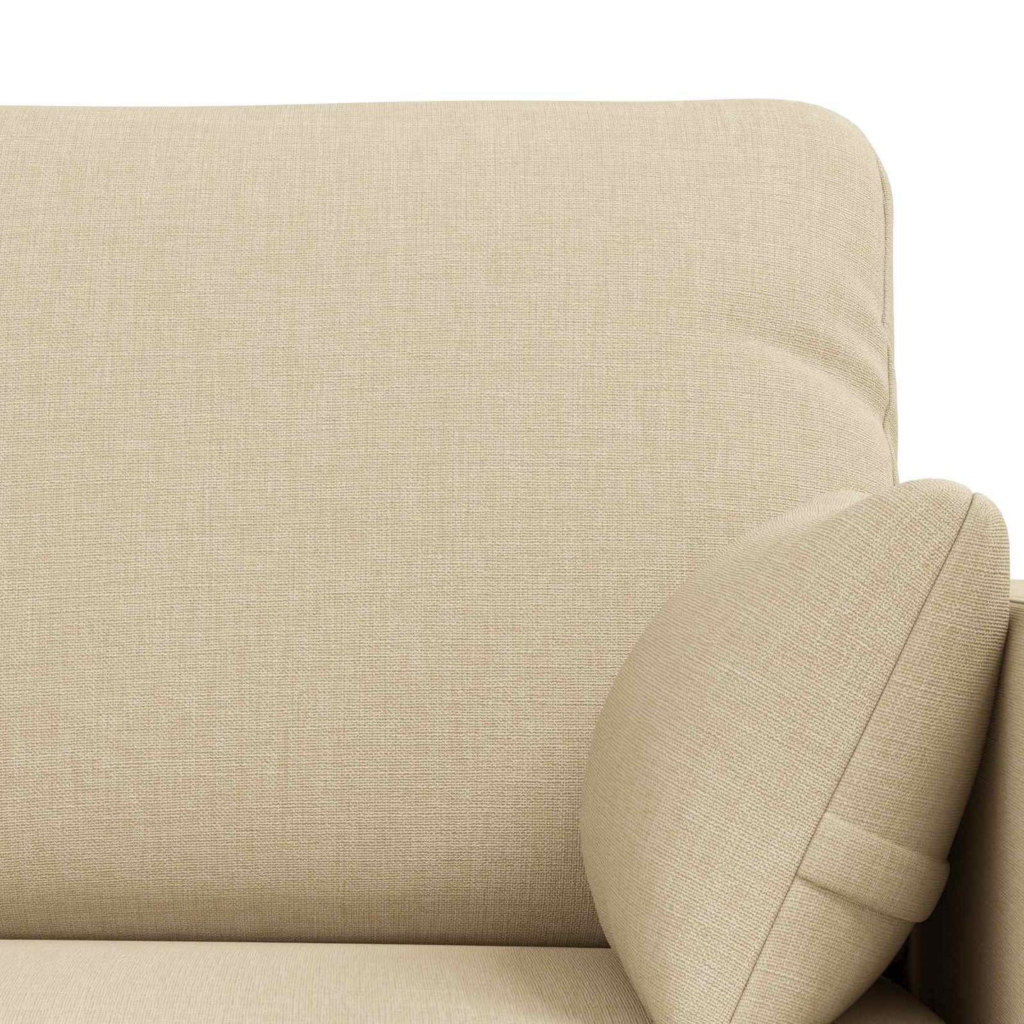 vidaXL Σετ Καναπέ 2 pcs Κρεμ 139 x 78 x 80 εκ ύφασμα