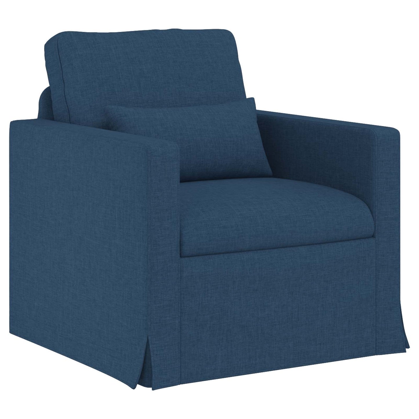 vidaXL Σετ Καναπέ 2 pcs Μπλε 139 x 78 x 80 εκ ύφασμα