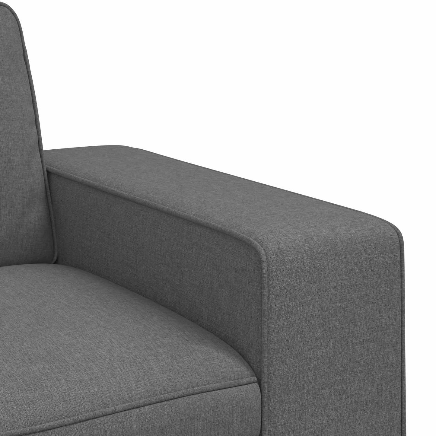 vidaXL Σετ Καναπέ 2 pcs Σκούρο Γκρι 162 x 80 x 82 εκ ύφασμα