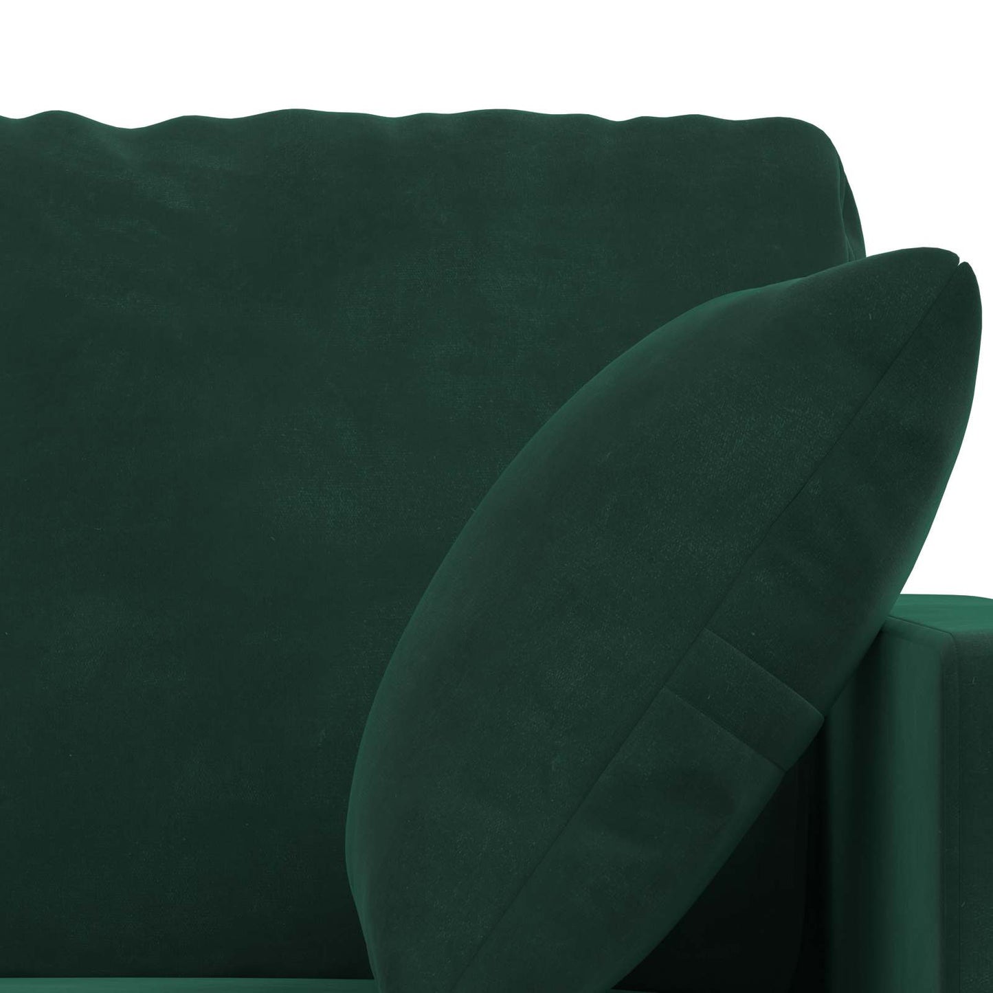 vidaXL Σετ Καναπέ 2 pcs Σκούρο Πράσινο 138 x 78 x 80 εκ Βελούδο