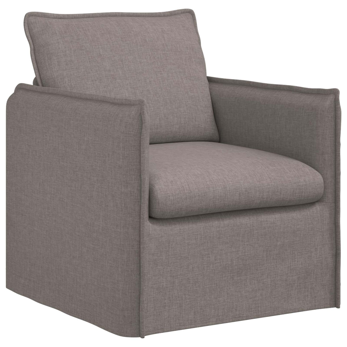 vidaXL Σετ Καναπέ 2 pcs Taupe 136 x 82 x 85 εκ Ύφασμα