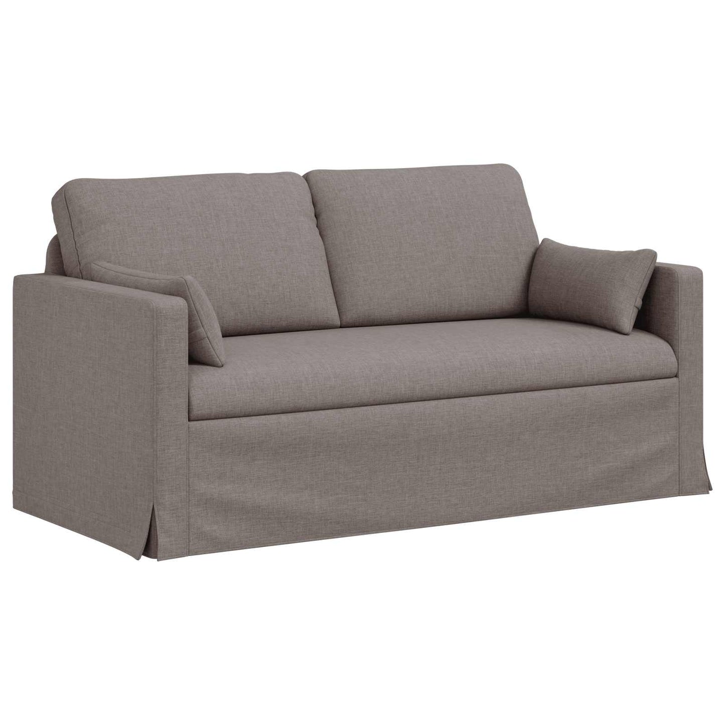 vidaXL Σετ Καναπέ 2 pcs Taupe 158 x 78 x 80 εκ ύφασμα
