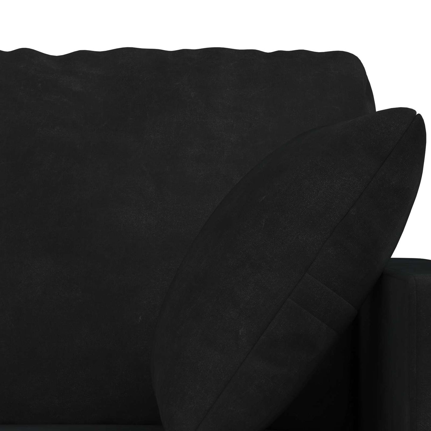 vidaXL Σετ Καναπέ 2 pcs Μαύρο 158 x 78 x 80 εκ Βελούδο