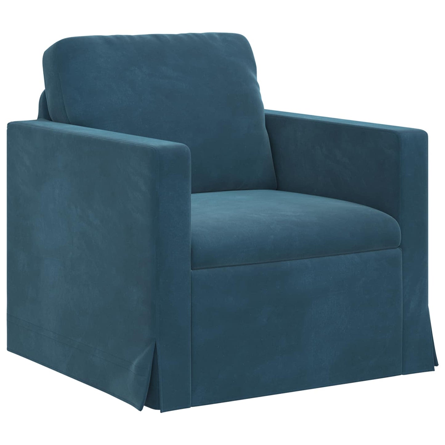 vidaXL Σετ Καναπέ 2 pcs Μπλε 158 x 78 x 80 εκ Βελούδο