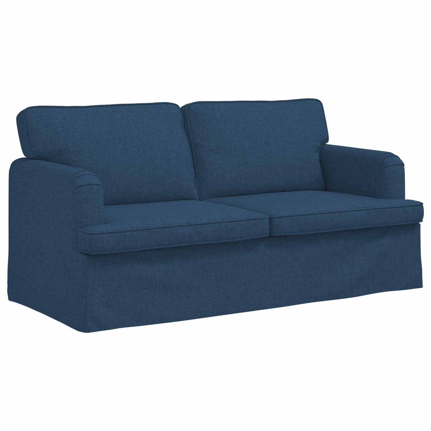 vidaXL Σετ Καναπέ 2 pcs Μπλε 162 x 80 x 85 εκ ύφασμα