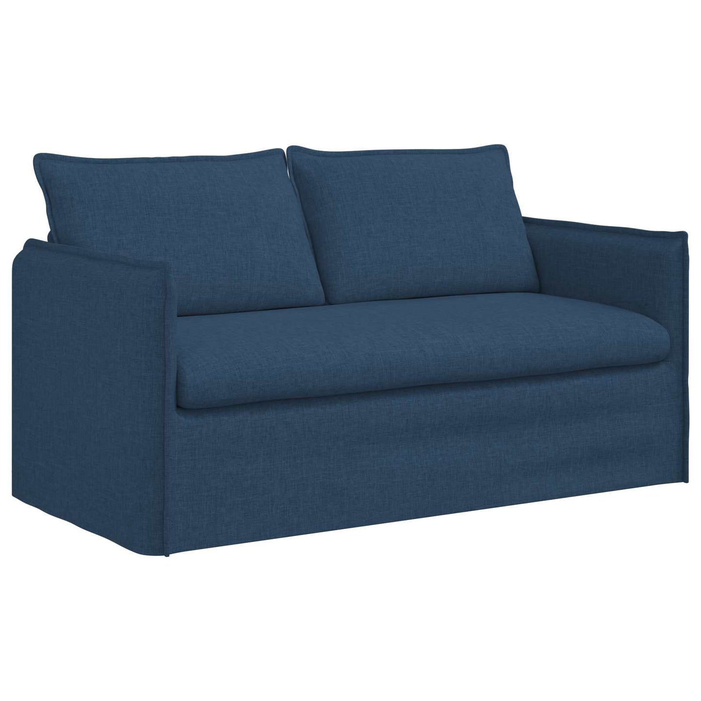 vidaXL Σετ Καναπέ 2 pcs Μπλε 156 x 82 x 85 εκ Ύφασμα