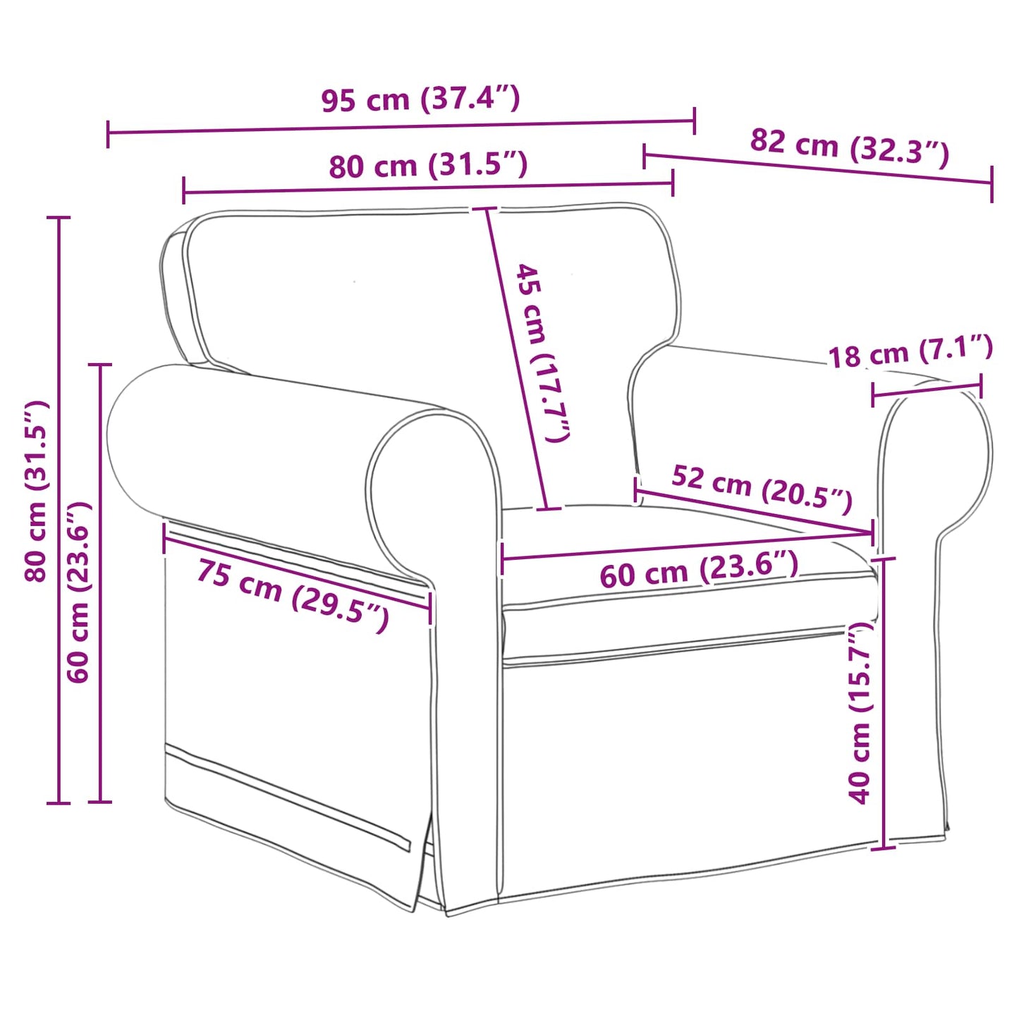vidaXL Σετ Καναπέ 2 pcs Σκούρο Πράσινο 215 x 82 x 80 εκ ύφασμα