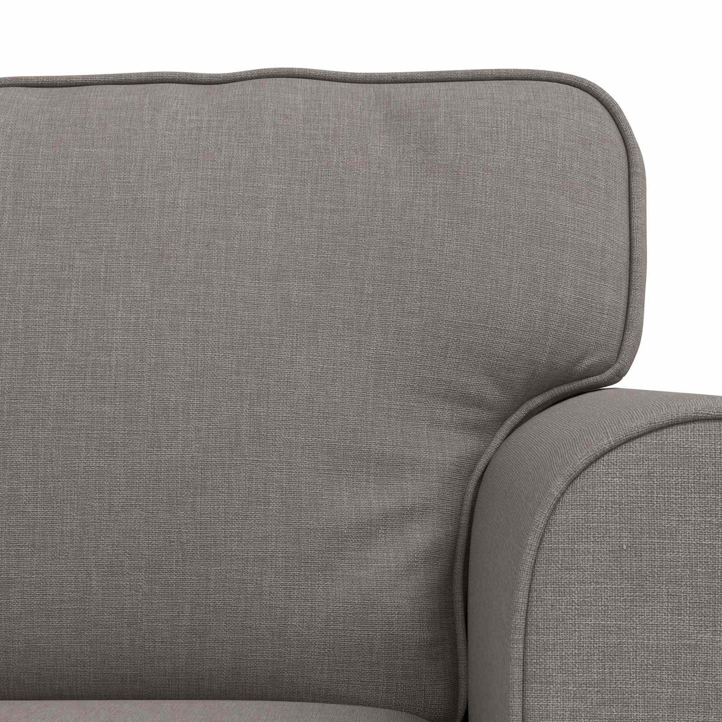 vidaXL Σετ Καναπέ 2 pcs Taupe 215 x 82 x 80 εκ ύφασμα