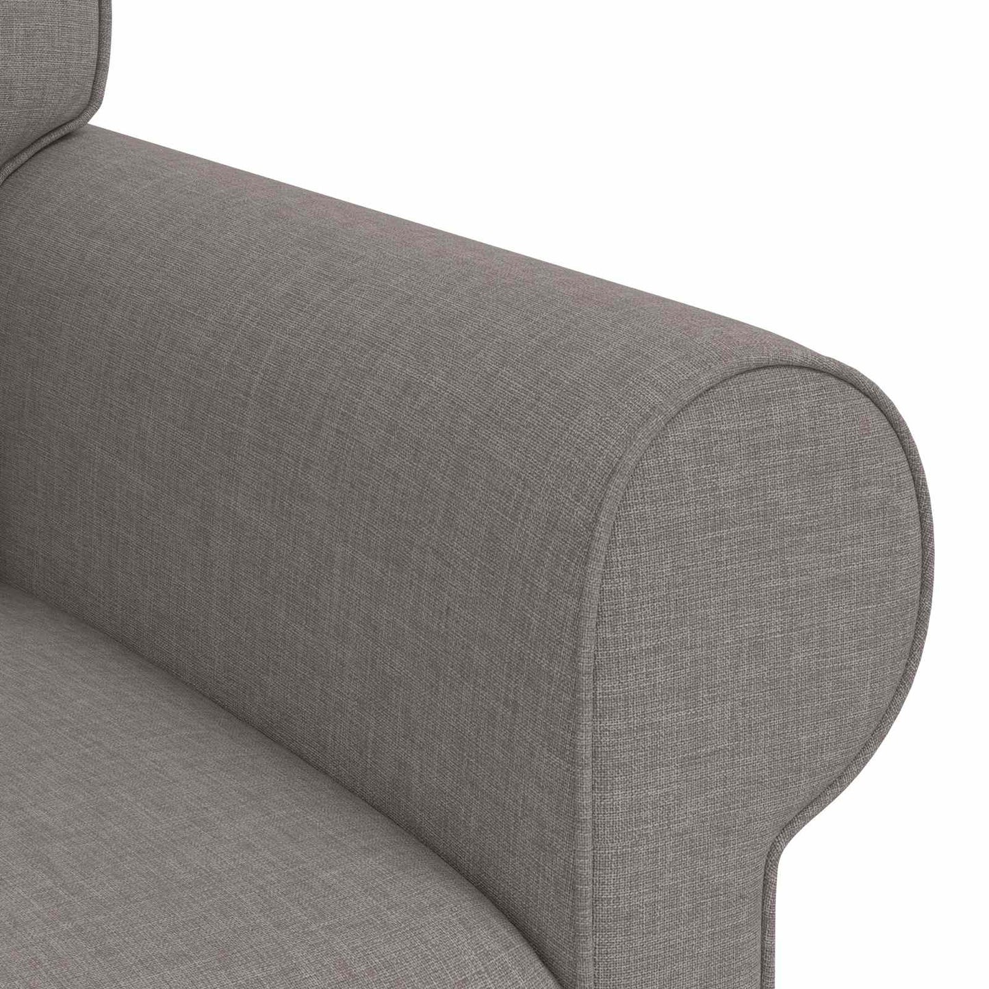 vidaXL Σετ Καναπέ 2 pcs Taupe 215 x 82 x 80 εκ ύφασμα