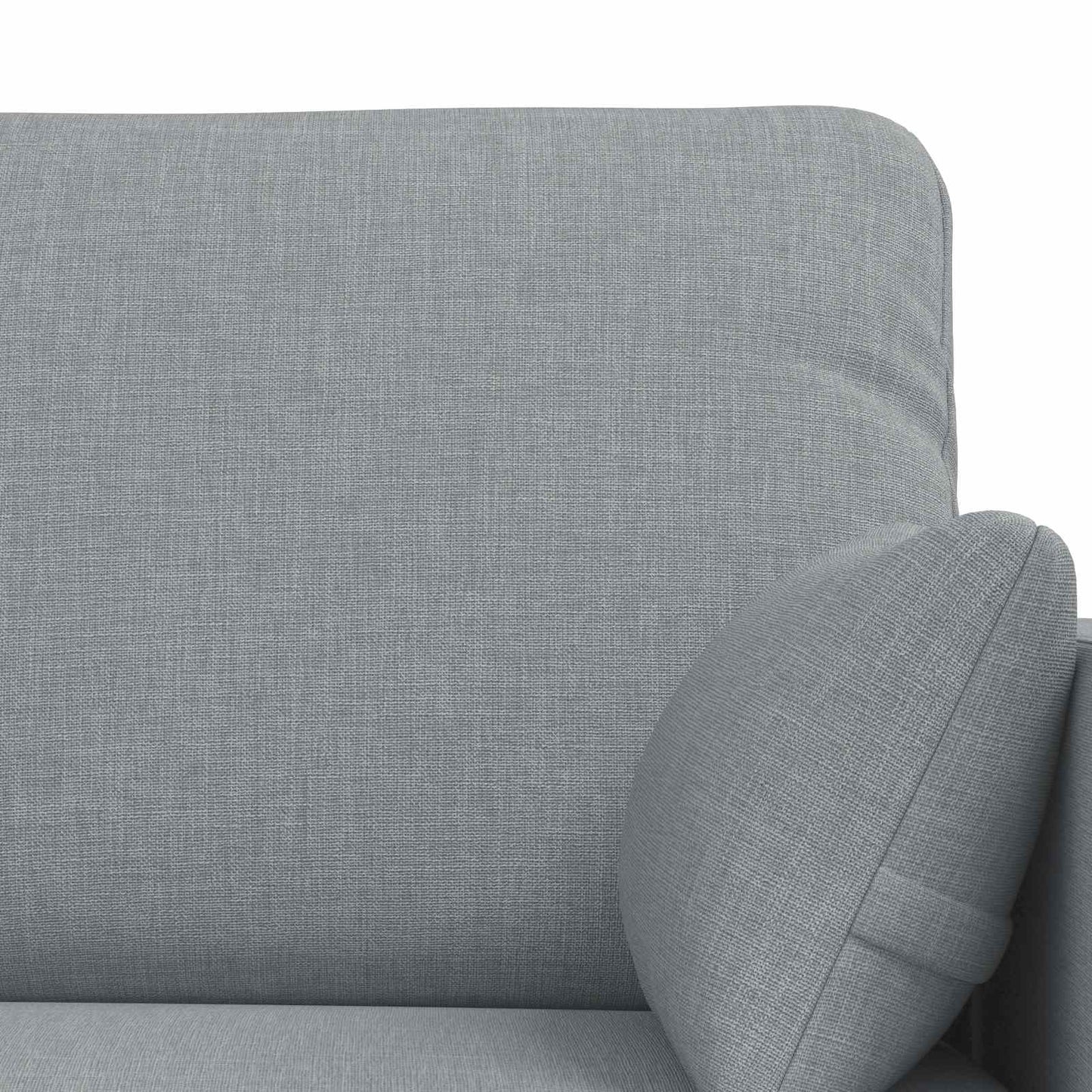 vidaXL Σετ Καναπέ 2 pcs Ανοιχτό γκρι 198 x 78 x 80 εκ ύφασμα