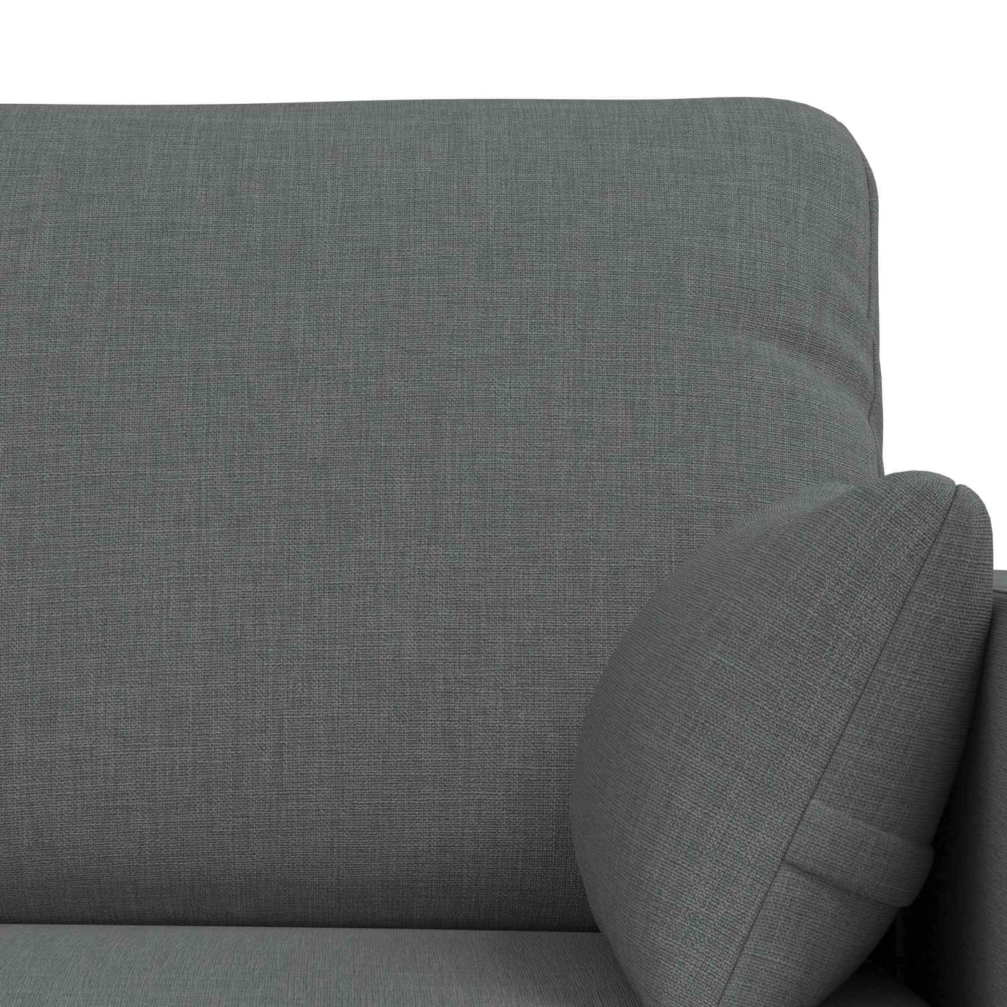 vidaXL Σετ Καναπέ 2 pcs Σκούρο Γκρι 198 x 78 x 80 εκ ύφασμα