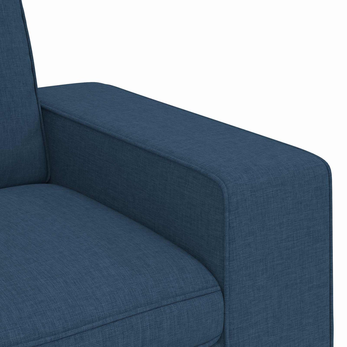 vidaXL Σετ Καναπέ 2 pcs Μπλε 222 x 80 x 82 εκ ύφασμα