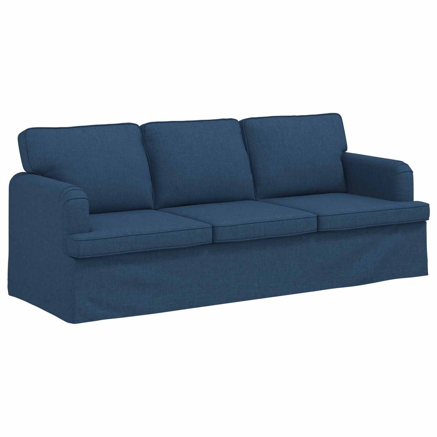 vidaXL Σετ Καναπέ 2 pcs Μπλε 222 x 80 x 82 εκ ύφασμα