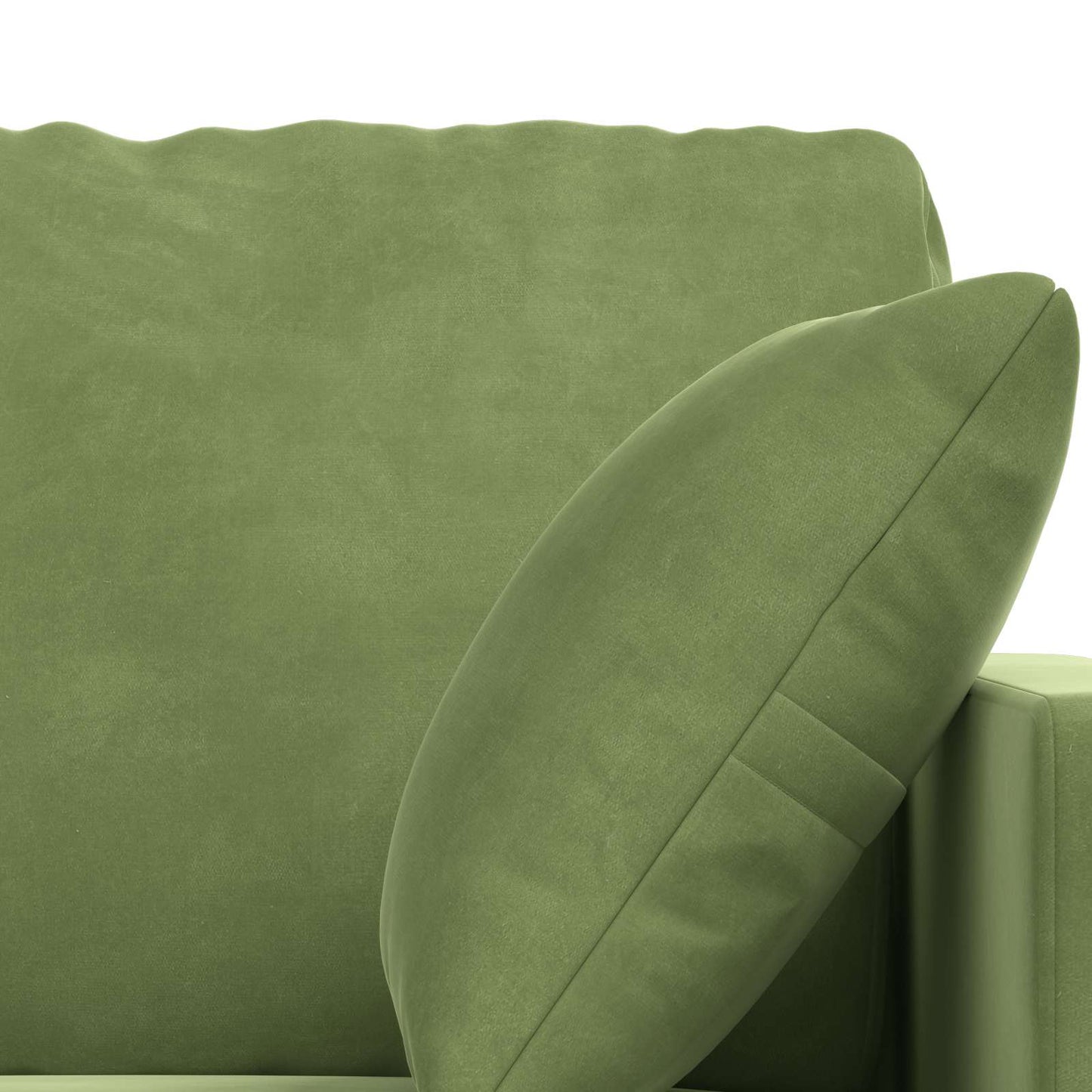 vidaXL Σετ Καναπέ 2 pcs Ανοιχτό Πράσινο 198 x 78 x 80 εκ Βελούδο