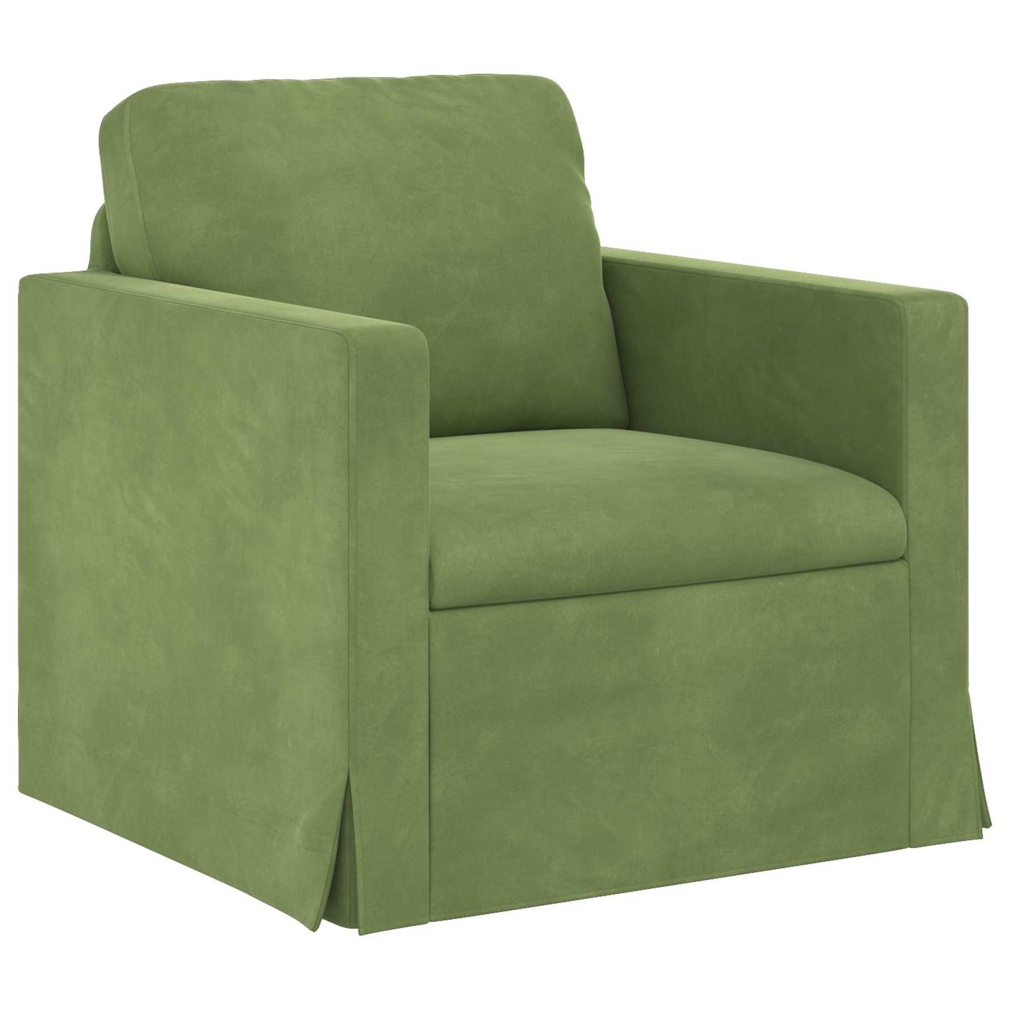 vidaXL Σετ Καναπέ 2 pcs Ανοιχτό Πράσινο 198 x 78 x 80 εκ Βελούδο