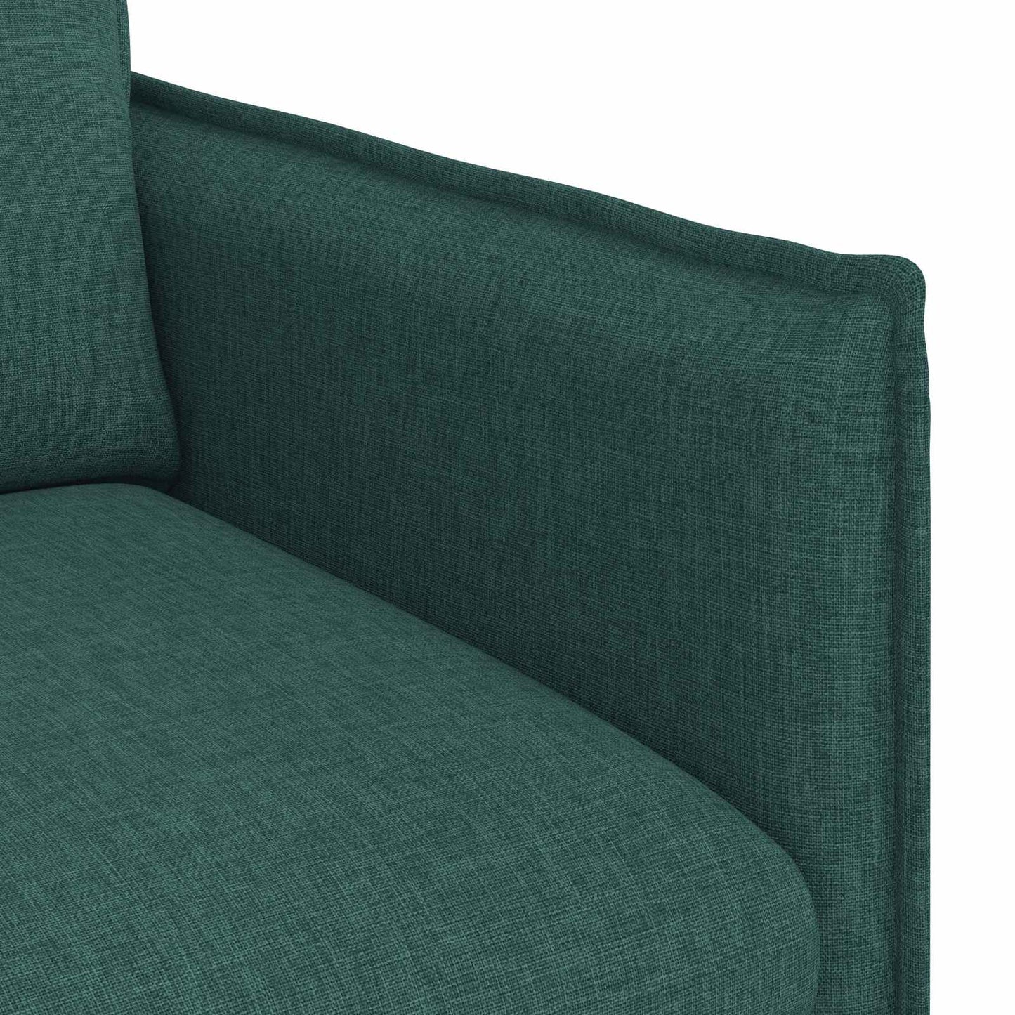 vidaXL Σετ Καναπέ 2 pcs Σκούρο Πράσινο 196 x 82 x 85 εκ Ύφασμα