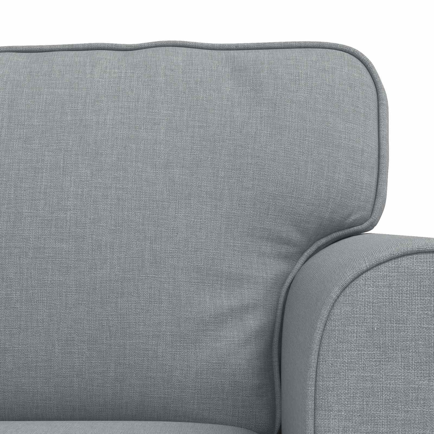 vidaXL Σετ Καναπέ 2 pcs Ανοιχτό γκρι 245 x 82 x 80 εκ ύφασμα
