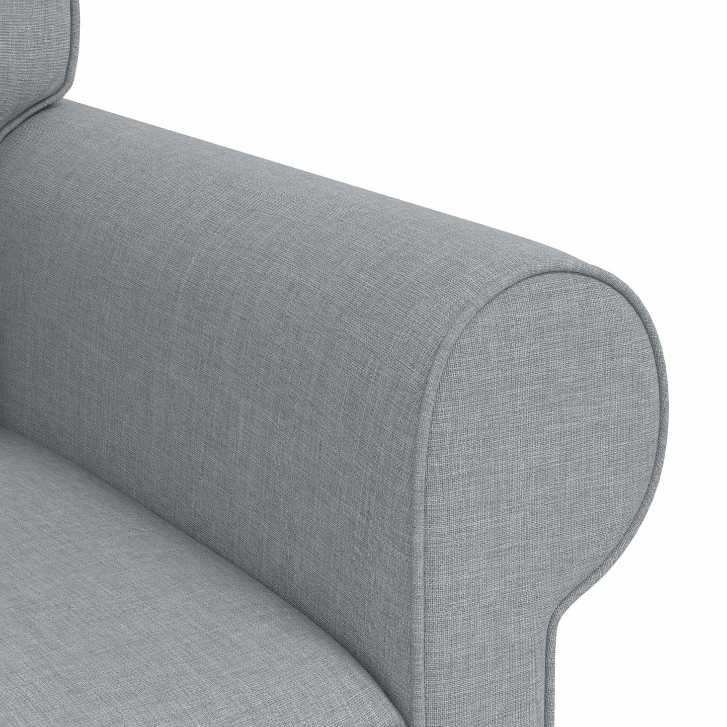 vidaXL Σετ Καναπέ 2 pcs Ανοιχτό γκρι 245 x 82 x 80 εκ ύφασμα