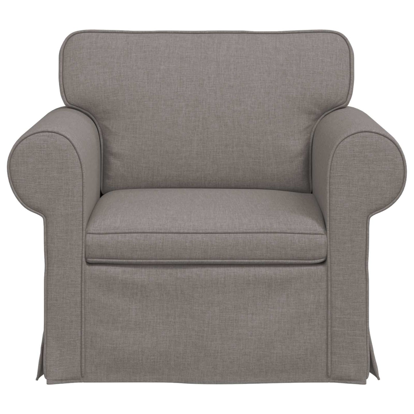vidaXL Καναπές Taupe 95 x 82 x 80 εκ ύφασμα