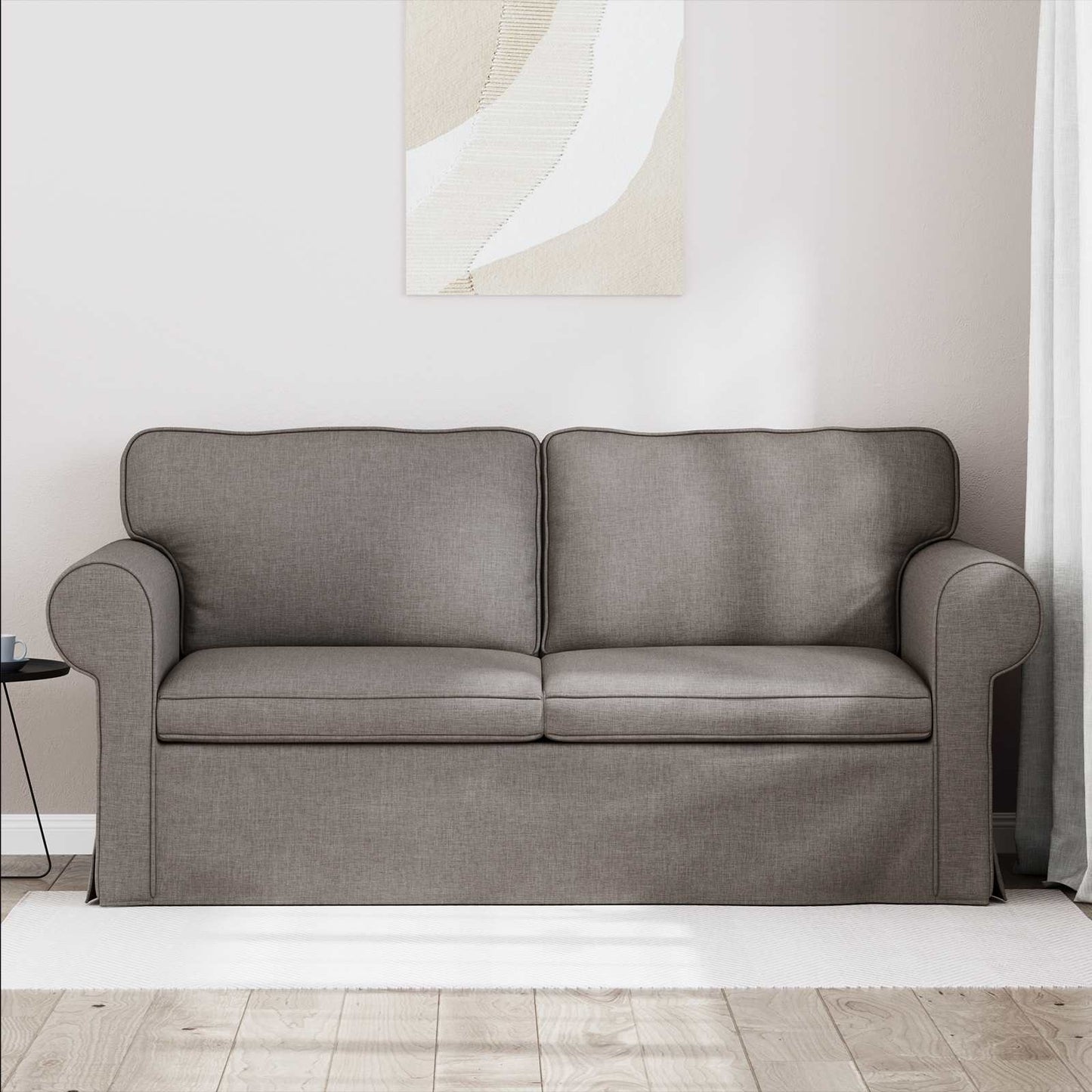 vidaXL Καναπές Taupe 175 x 82 x 80 εκ ύφασμα