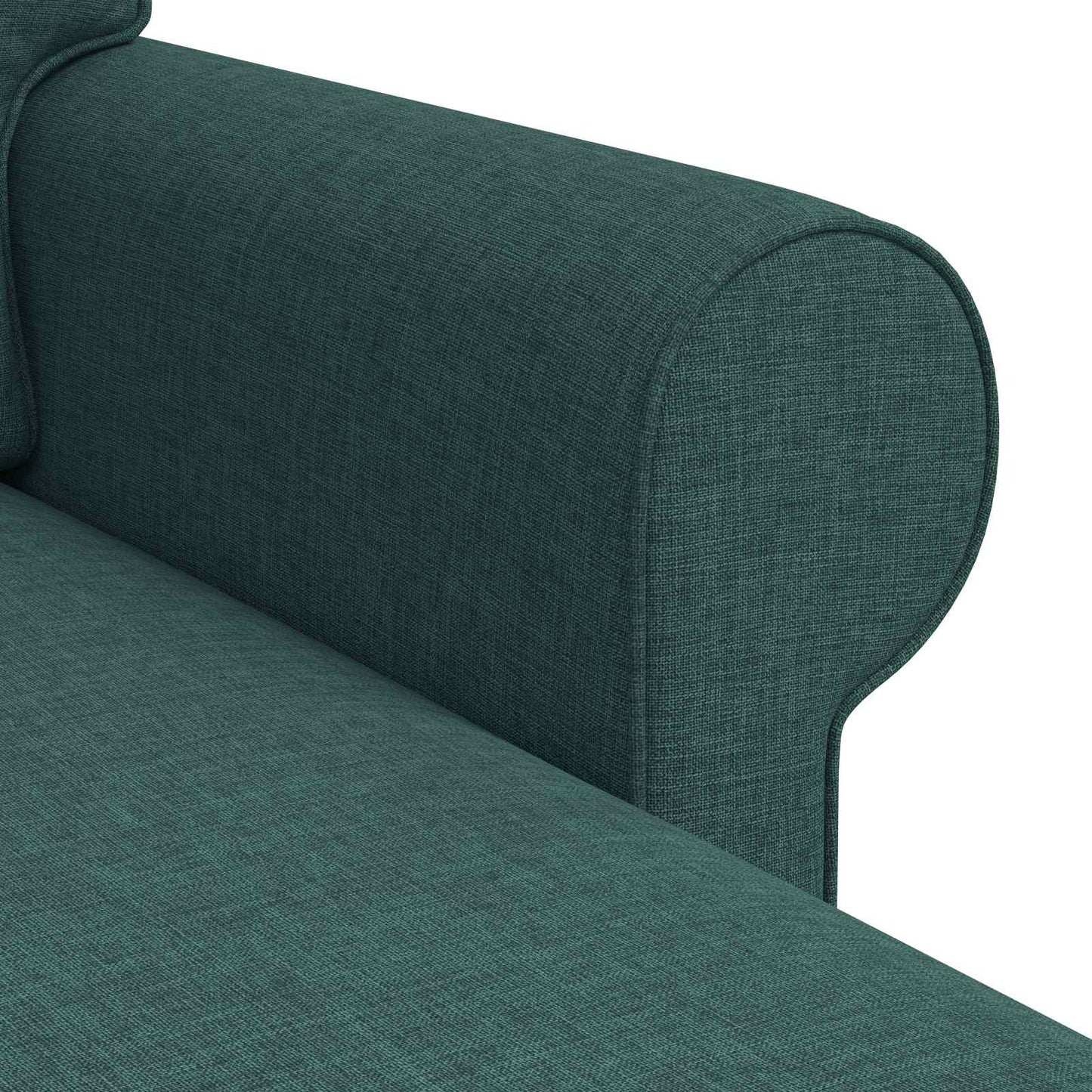 vidaXL Καναπές Σκούρο Πράσινο 195 x 138 x 80 εκ ύφασμα