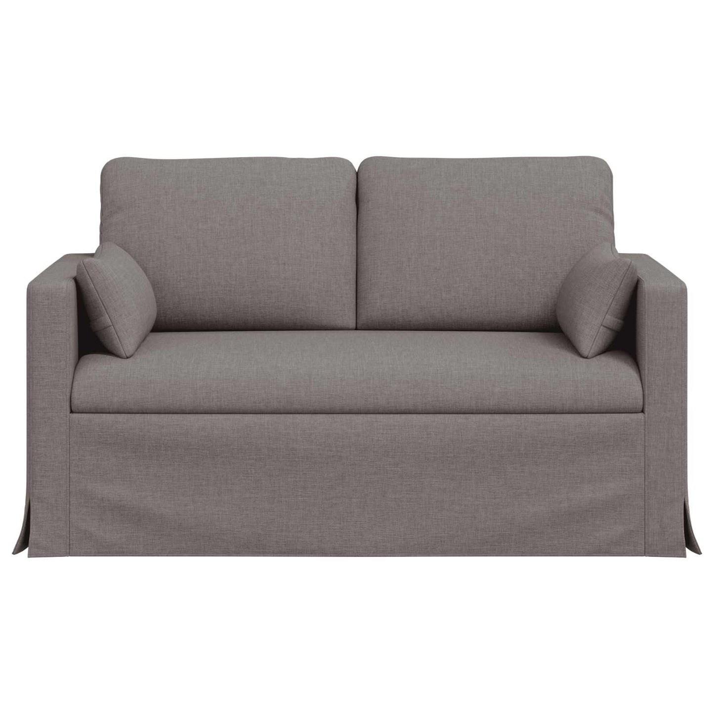 vidaXL Καναπές Taupe 139 x 78 x 80 εκ ύφασμα