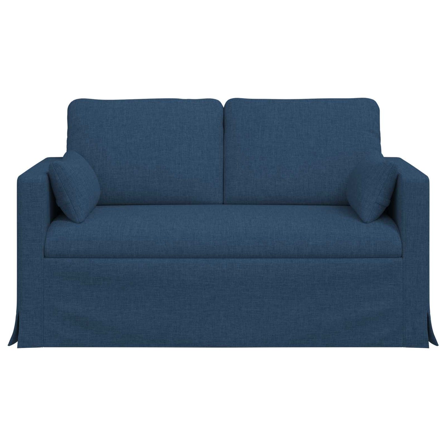 vidaXL Καναπές Μπλε 139 x 78 x 80 εκ ύφασμα