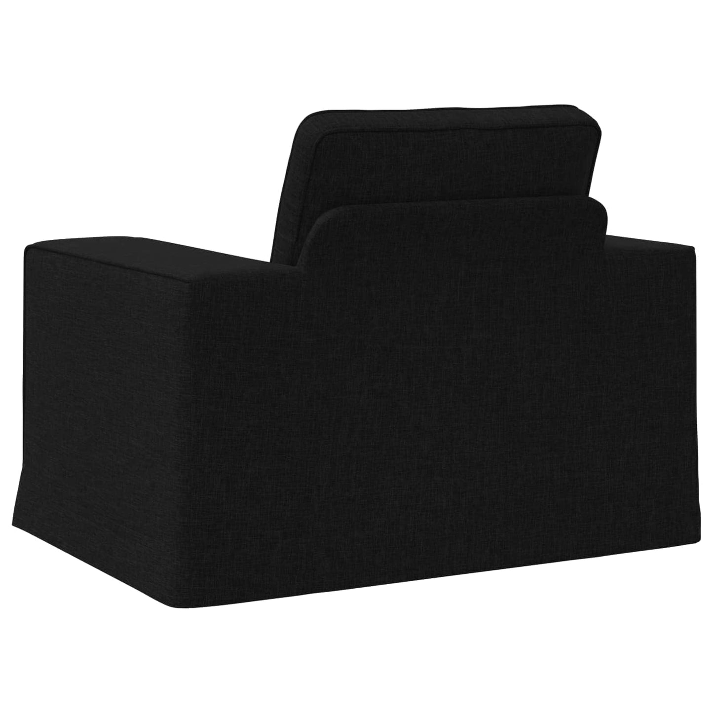 vidaXL Καναπές Μαύρο 103 x 80 x 82 εκ ύφασμα