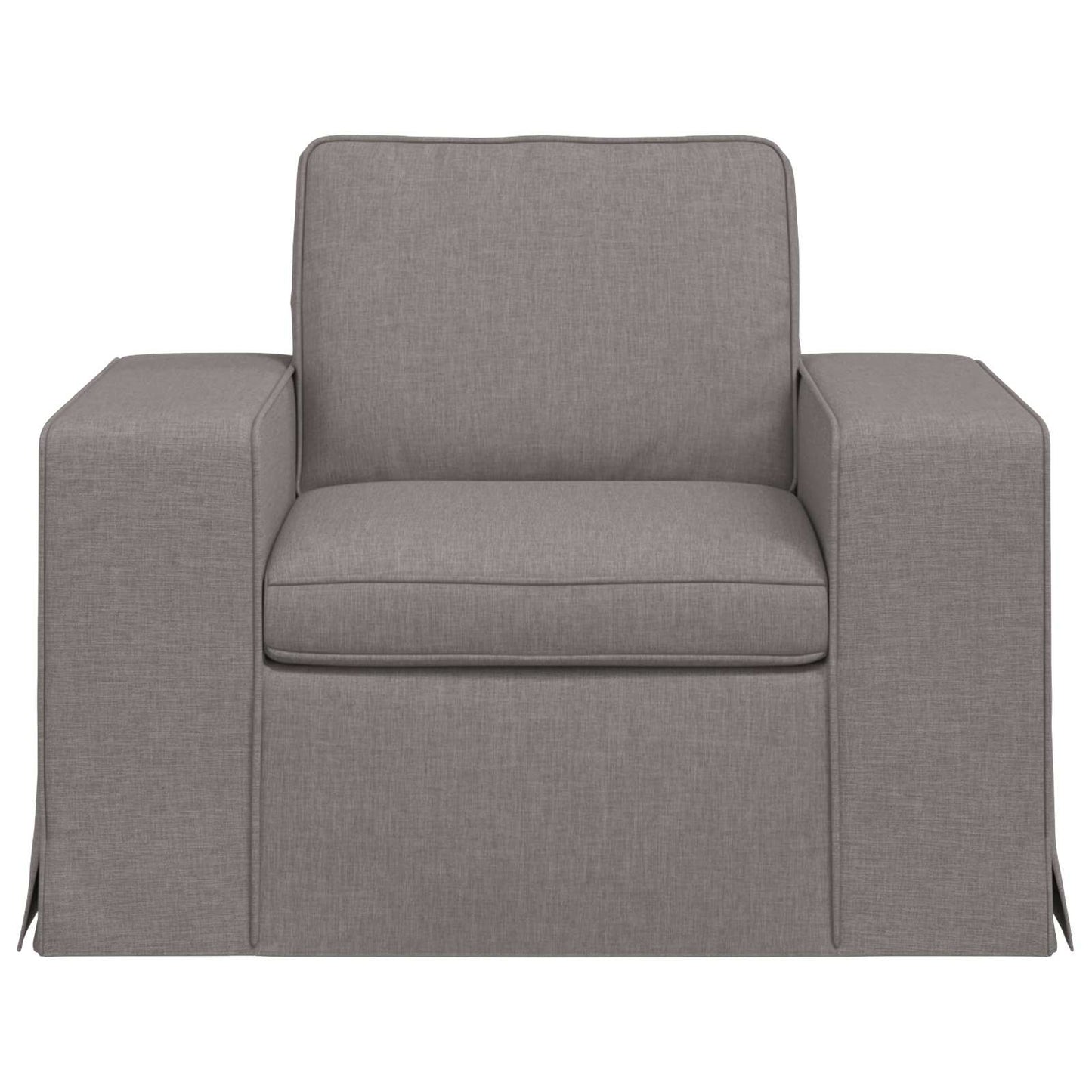 vidaXL Καναπές Taupe 103 x 80 x 82 εκ ύφασμα