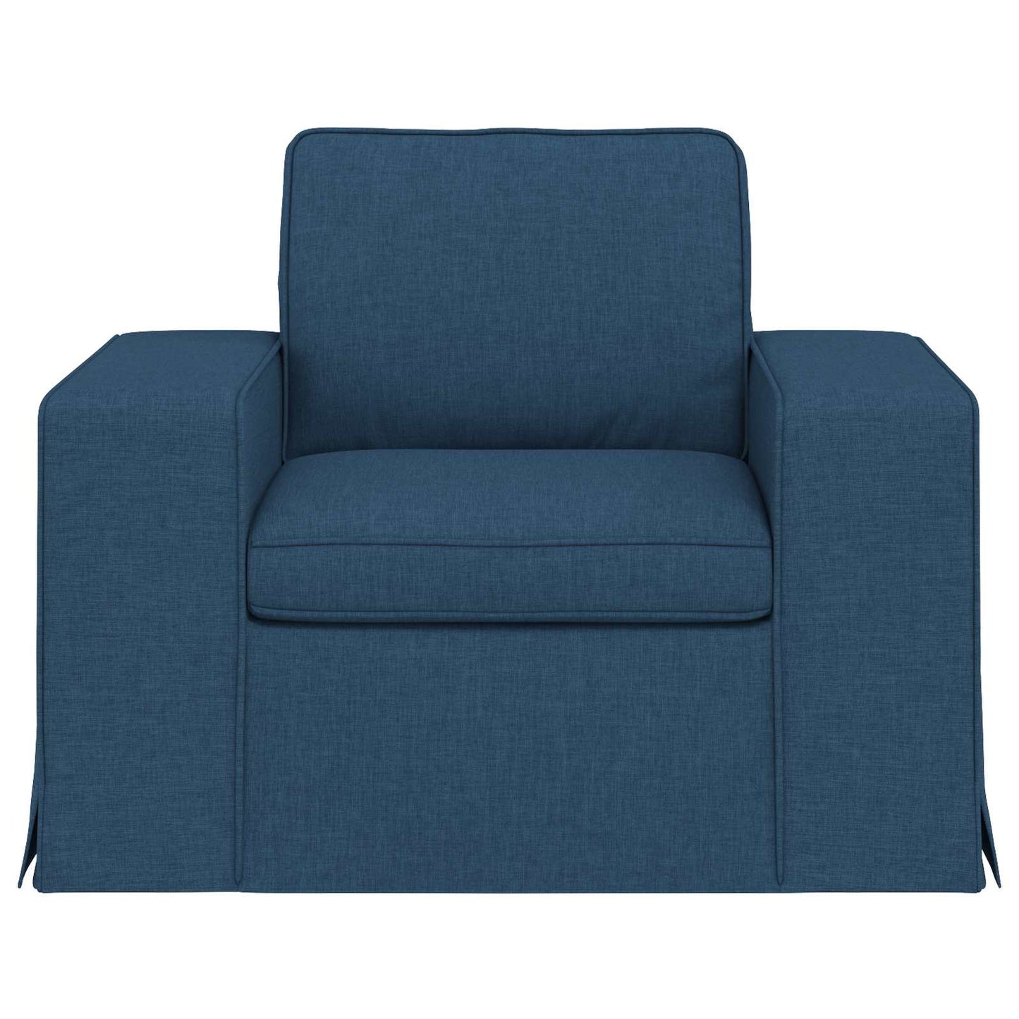 vidaXL Καναπές Μπλε 103 x 80 x 82 εκ ύφασμα