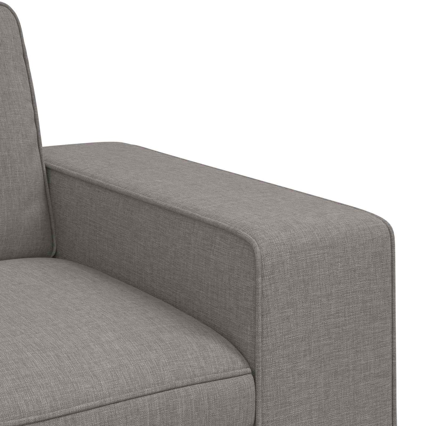 vidaXL Καναπές Taupe 162 x 80 x 82 εκ ύφασμα
