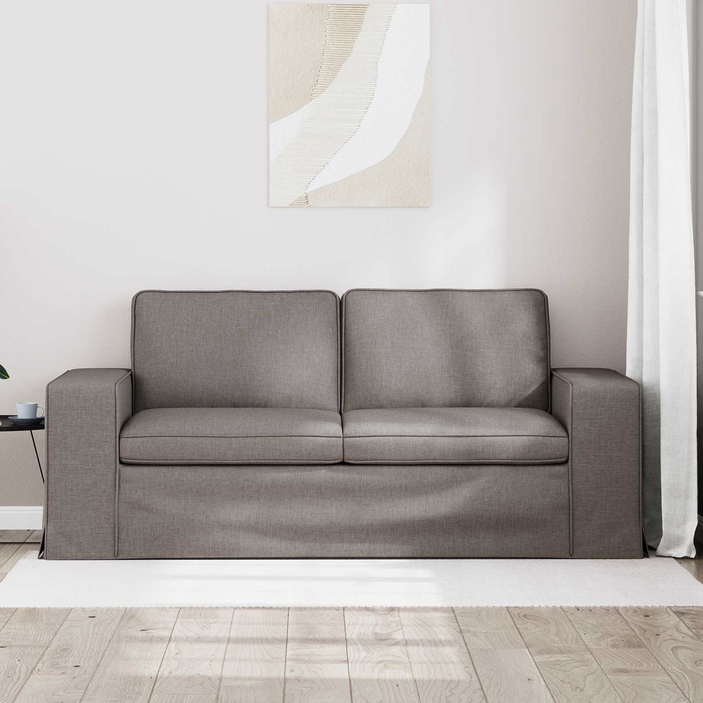 vidaXL Καναπές Taupe 182 x 80 x 82 εκ ύφασμα