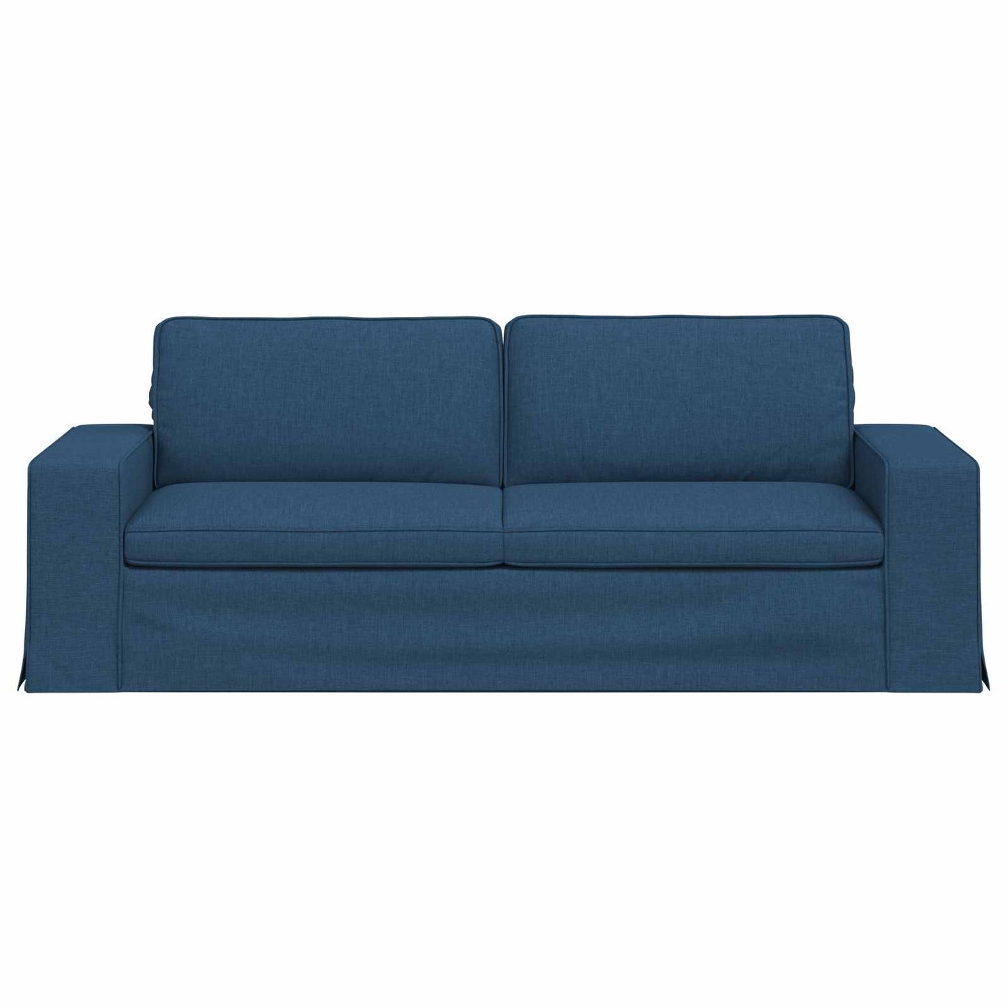 vidaXL Καναπές Μπλε 222 x 80 x 82 εκ ύφασμα
