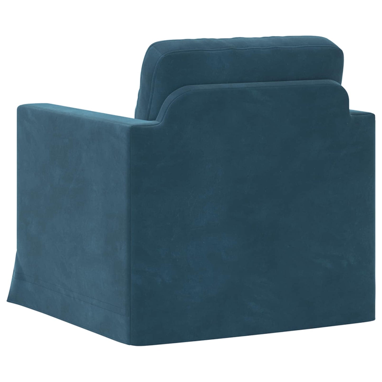 vidaXL Καναπές Μπλε 78 x 78 x 80 εκ. Βελούδο