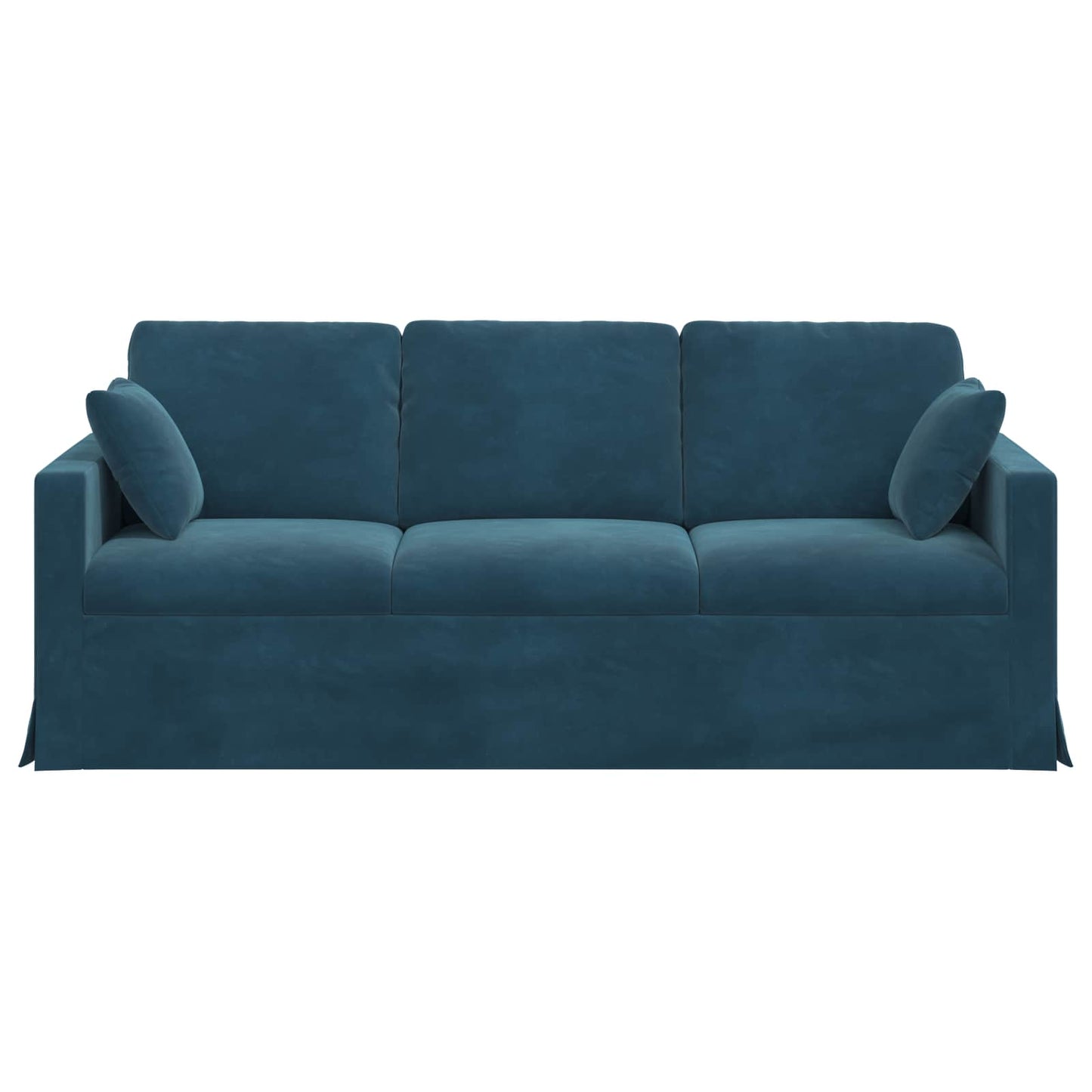 vidaXL Καναπές Μπλε 198 x 78 x 80 εκ Βελούδο