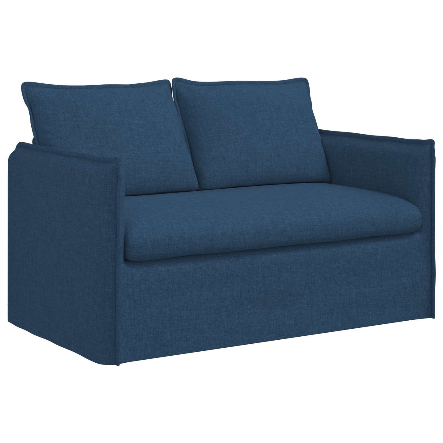vidaXL Καναπές Μπλε 136 x 82 x 85 εκ ύφασμα