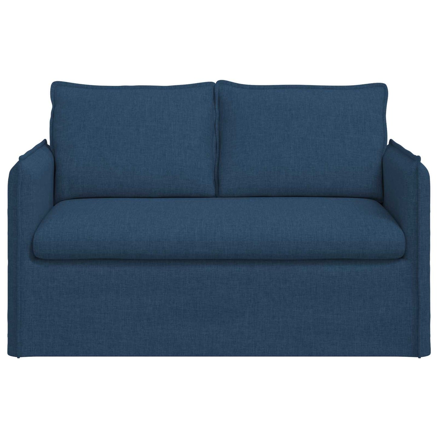 vidaXL Καναπές Μπλε 136 x 82 x 85 εκ ύφασμα