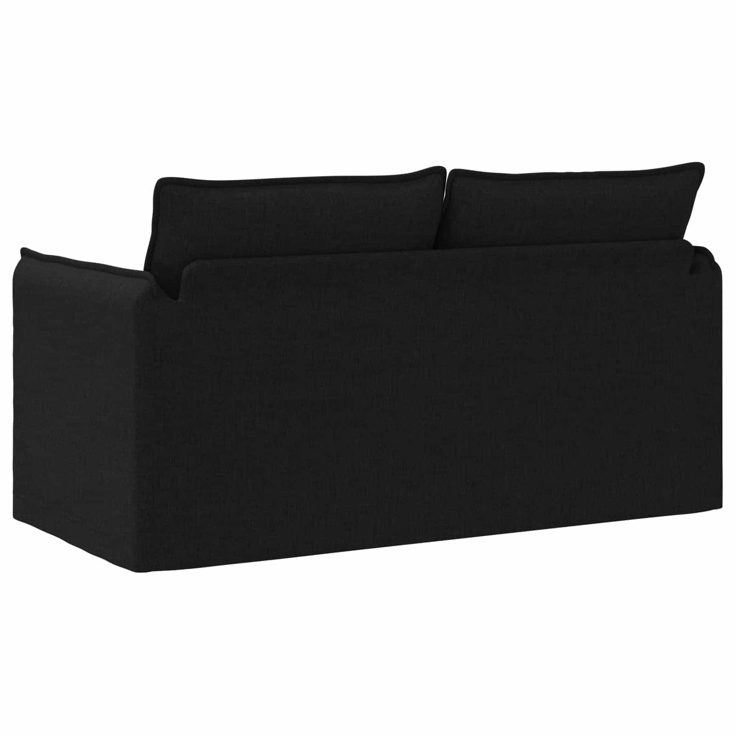 vidaXL Καναπές Μαύρο 156 x 82 x 85 εκ ύφασμα