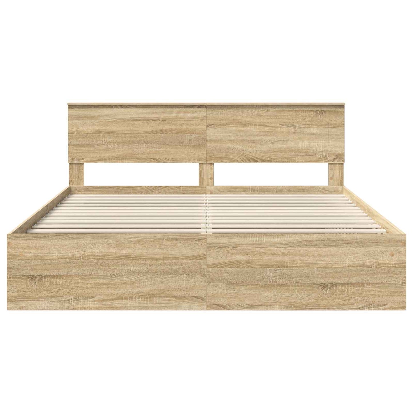 vidaXL Σκελετός Κρεβατιού Σονόμα 180 x 200 cm Επεξεργασμένο ξύλο