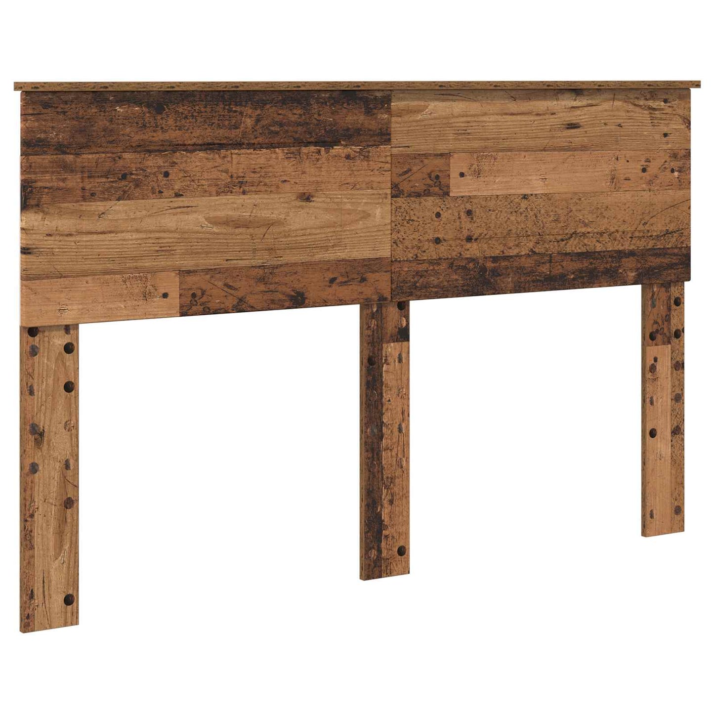 vidaXL Σκελετός Κρεβατιού Παλιό ξύλο 140 x 190 cm Επεξεργασμένο ξύλο