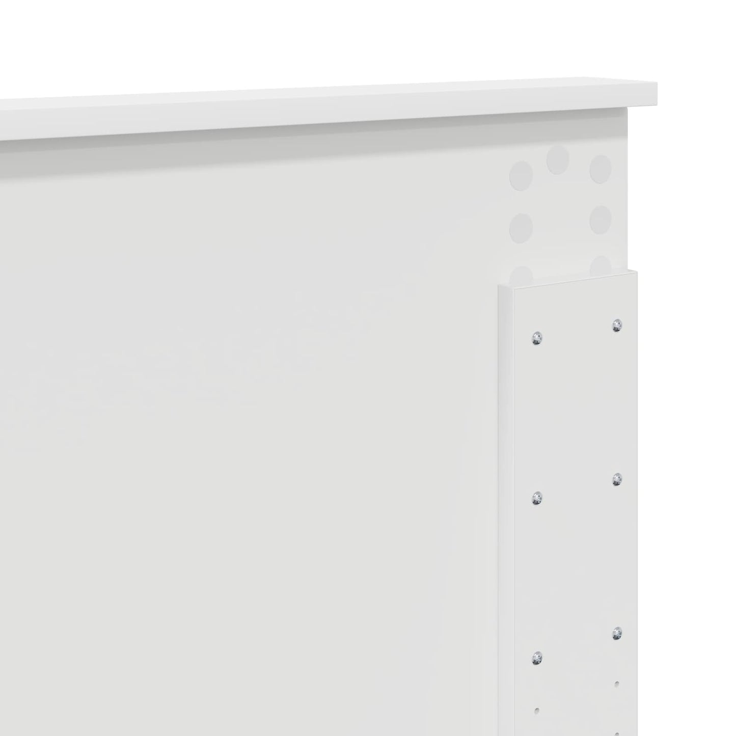vidaXL Σκελετός Κρεβατιού Λευκό 120 x 190 cm Επεξεργασμένο ξύλο