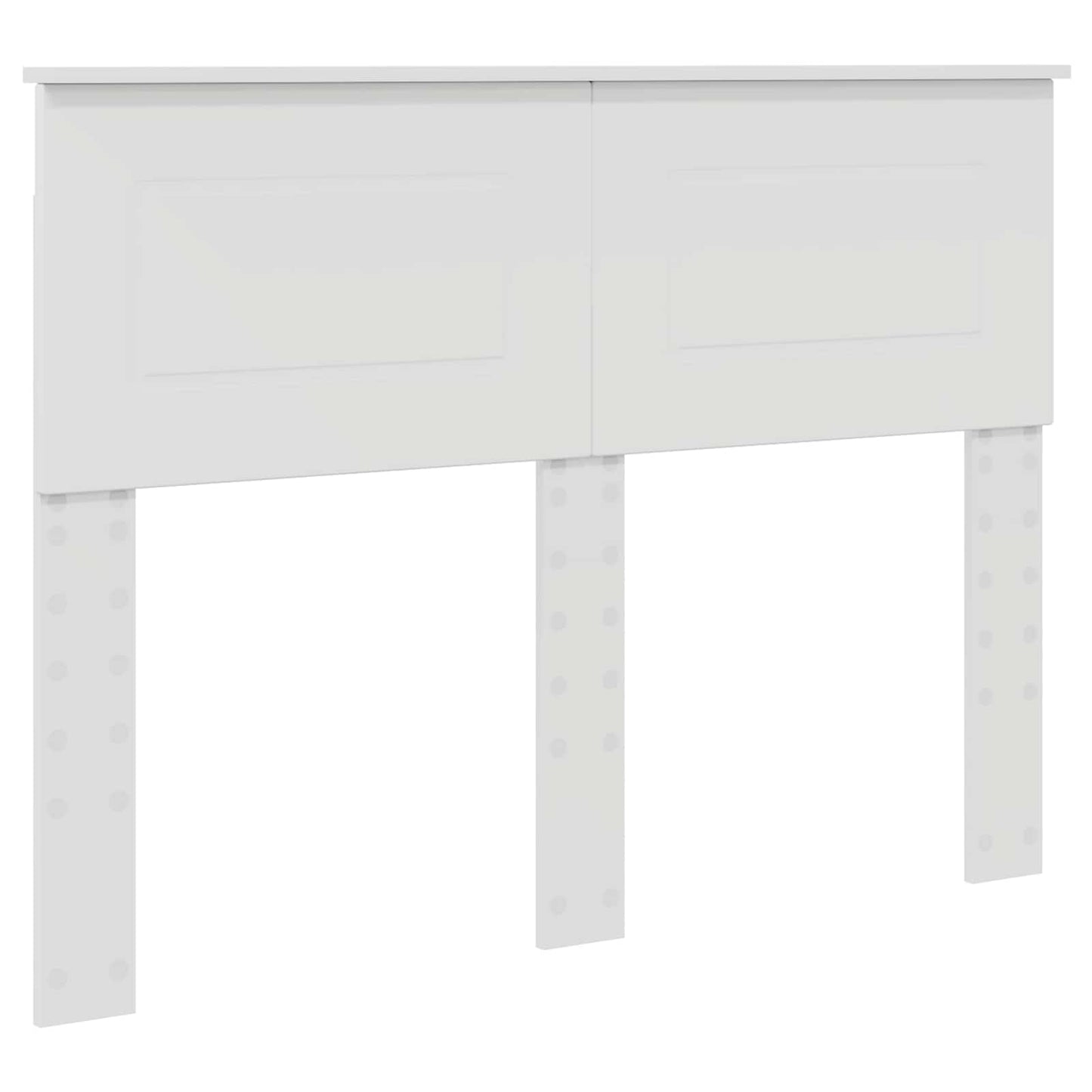 vidaXL Σκελετός Κρεβατιού Λευκό 120 x 190 cm Επεξεργασμένο ξύλο