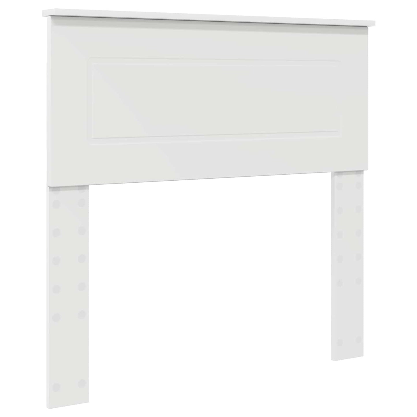 vidaXL Σκελετός Κρεβατιού Λευκό 75 x 190 cm Επεξεργασμένο ξύλο