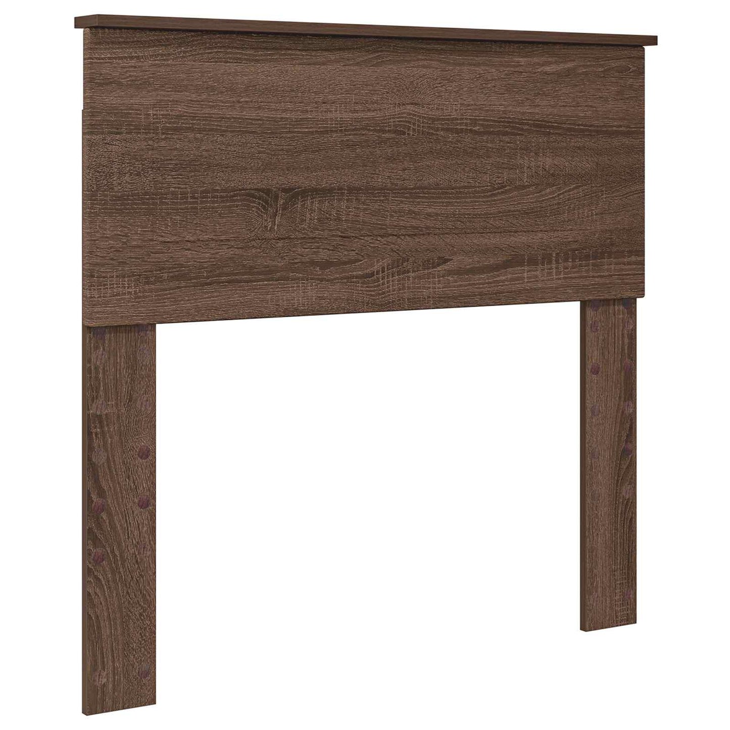 vidaXL Σκελετός Κρεβατιού Καφέ δρυς 75 x 190 cm Επεξεργασμένο ξύλο