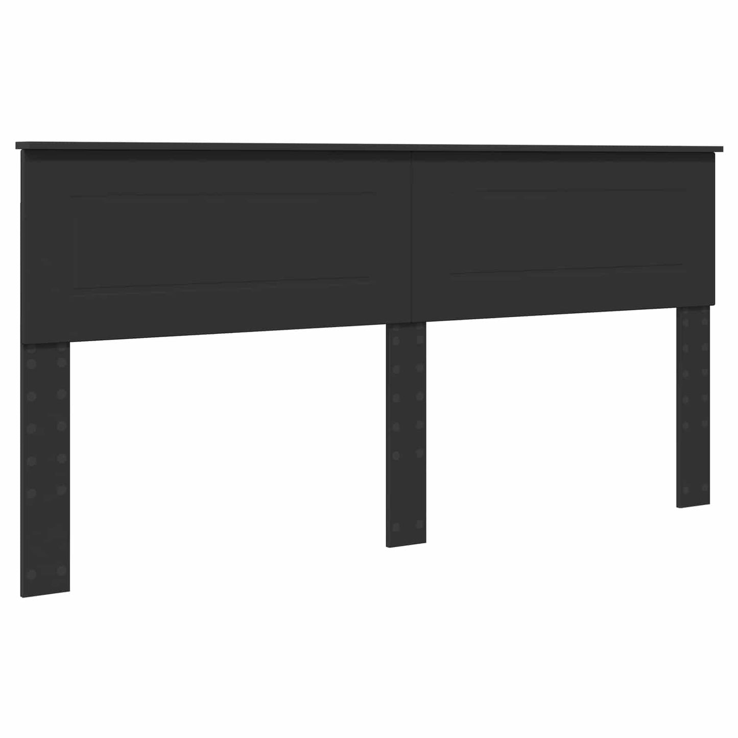 vidaXL Σκελετός Κρεβατιού Μαύρο 180 x 200 cm Μηχανήματος Ξύλο