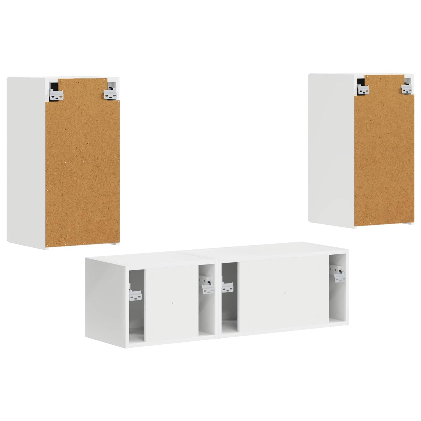 vidaXL Λευκό 60 x 31 x 29,5 εκ