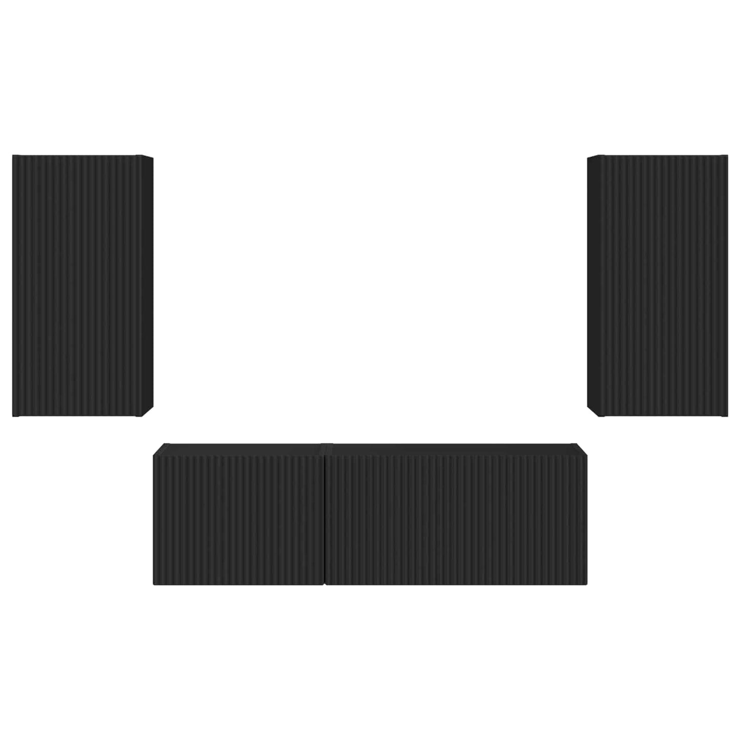 vidaXL Μαύρο 60 x 31 x 29,5 εκ